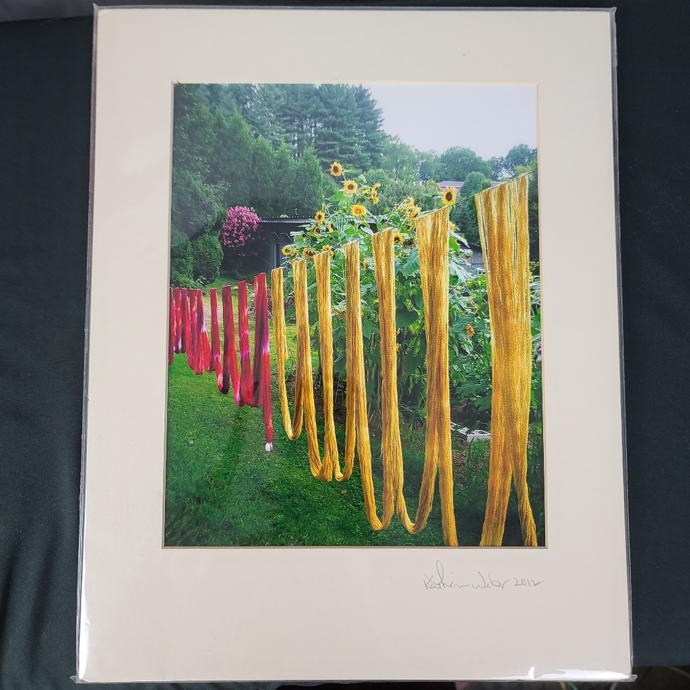 Kathrin Weber Signed Photo Print.